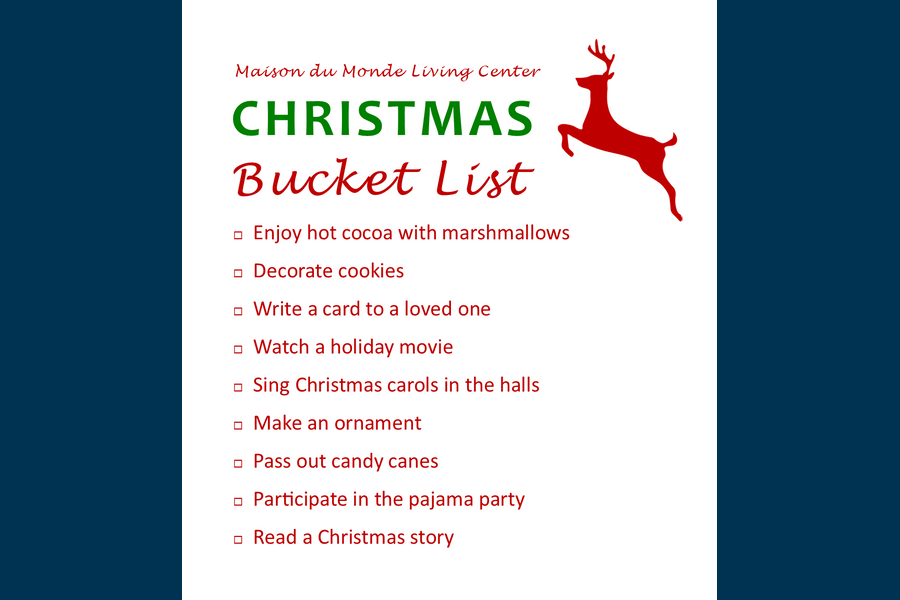 Maison du Monde Living Center - Christmas Bucket List Challenge